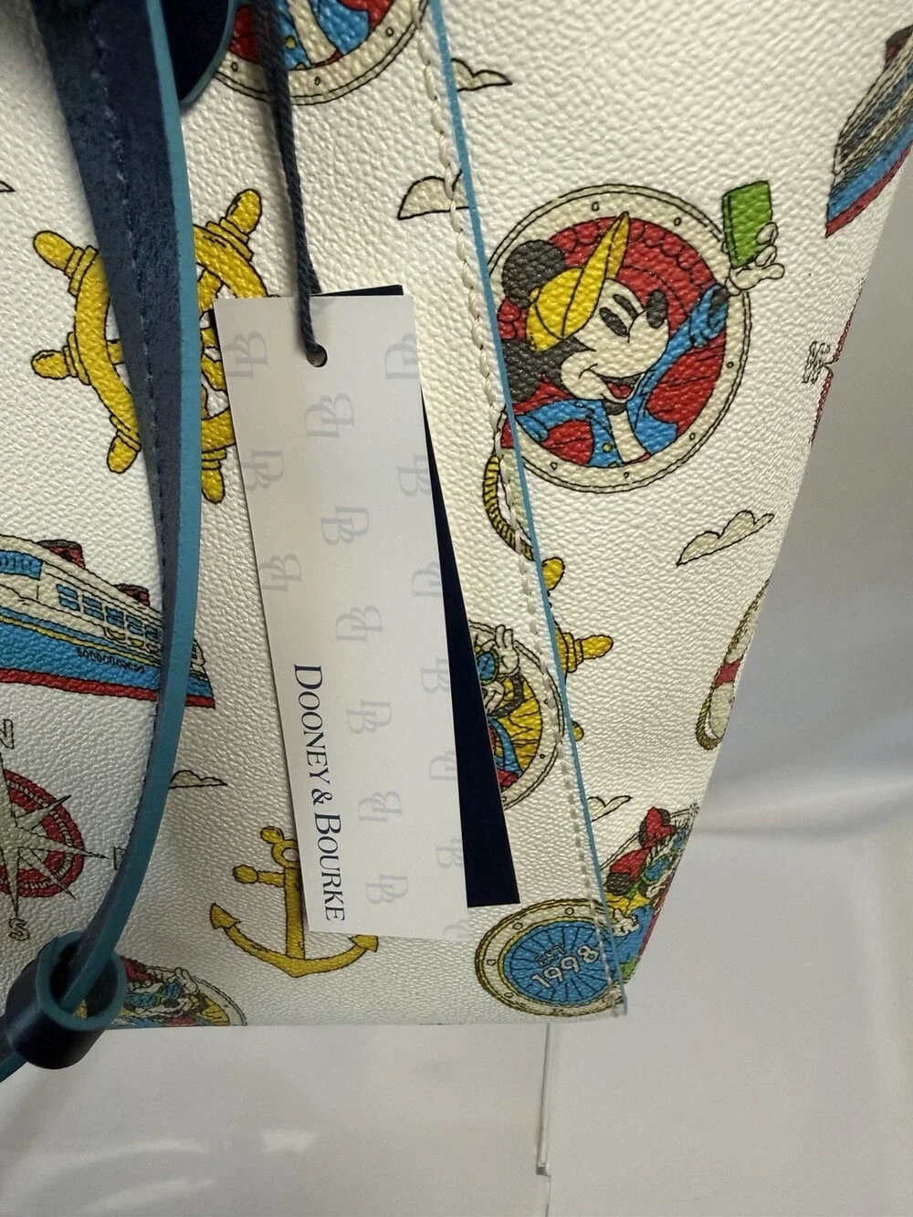Disney Cruise Line Dooney and Bourke Tote Bag Mickey Mouse New With Tags DCL